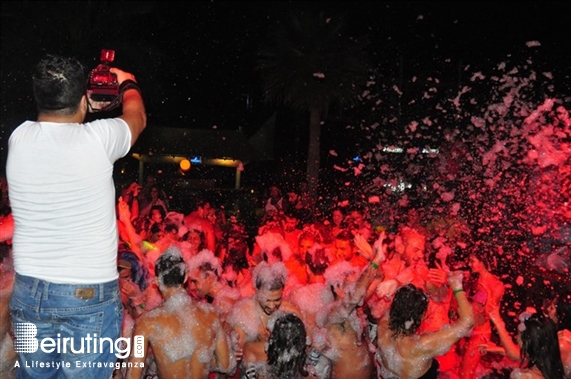 Cyan Kaslik Beach Party Largest FOAM Party 4 Part 2 Lebanon