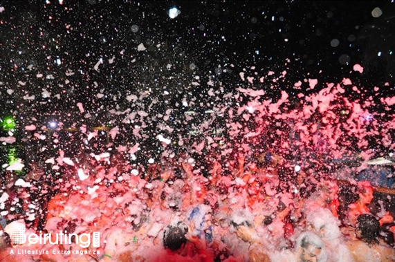 Cyan Kaslik Beach Party Largest FOAM Party 4 Part 2 Lebanon