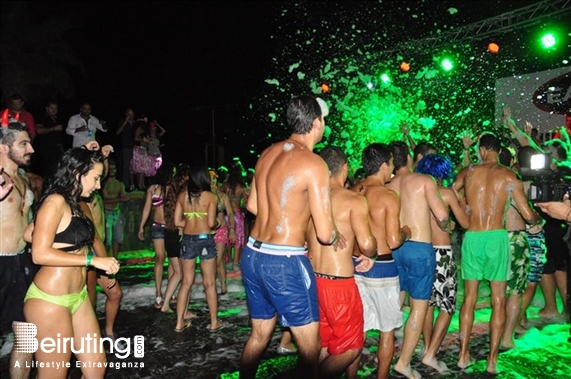 Cyan Kaslik Beach Party Largest FOAM Party 4 Part 2 Lebanon