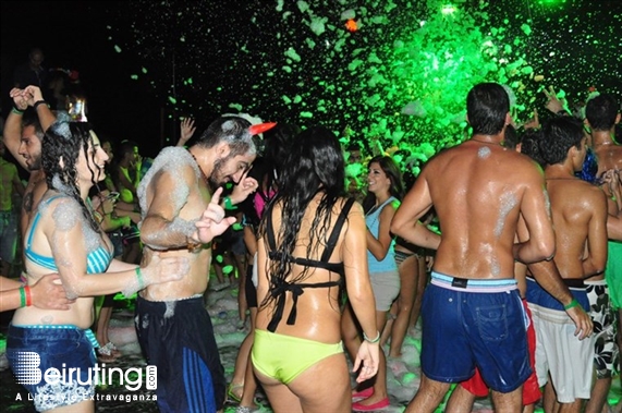 Cyan Kaslik Beach Party Largest FOAM Party 4 Part 2 Lebanon