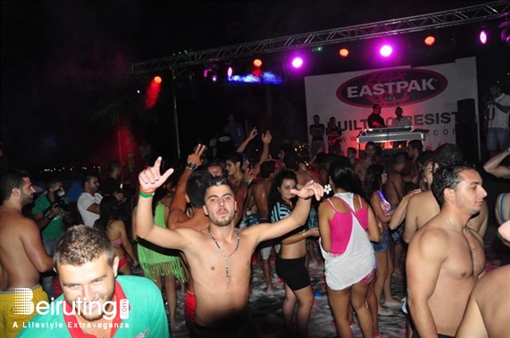 Cyan Kaslik Beach Party Largest FOAM Party 4 Part 2 Lebanon