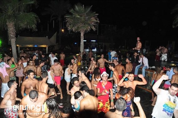 Cyan Kaslik Beach Party Largest FOAM Party 4 Part 2 Lebanon