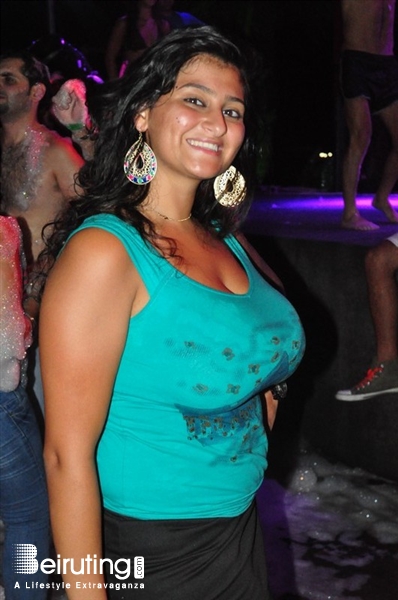 Cyan Kaslik Beach Party Largest FOAM Party 4 Part 2 Lebanon