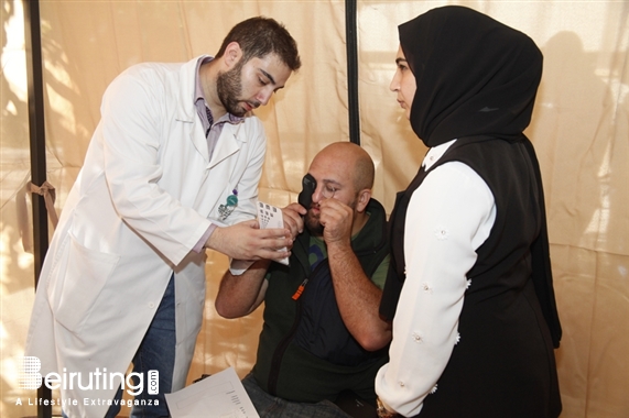 Activities Beirut Suburb Outdoor Complimentary Eye Examination day at LAU Medical Center- Rizk Hospital  Lebanon