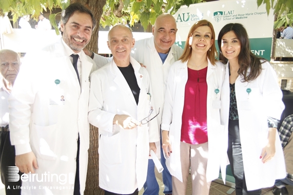 Activities Beirut Suburb Outdoor Complimentary Eye Examination day at LAU Medical Center- Rizk Hospital  Lebanon