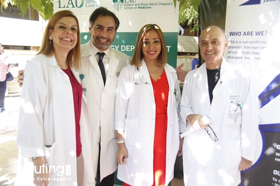 Activities Beirut Suburb Outdoor Complimentary Eye Examination day at LAU Medical Center- Rizk Hospital  Lebanon