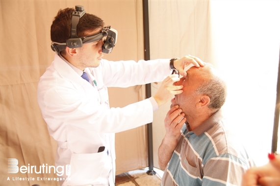 Activities Beirut Suburb Outdoor Complimentary Eye Examination day at LAU Medical Center- Rizk Hospital  Lebanon