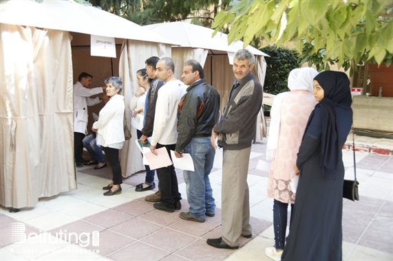 Activities Beirut Suburb Outdoor Complimentary Eye Examination day at LAU Medical Center- Rizk Hospital  Lebanon