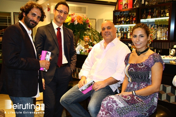 éCafé Sursock Jbeil Social Event Launching of new BRADLEY bag Lebanon