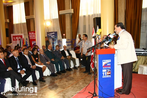 Riviera Social Event Launching of the Blom Beirut Marathon 2012 Lebanon