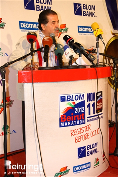 Riviera Social Event Launching of the Blom Beirut Marathon 2012 Lebanon