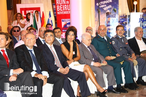 Riviera Social Event Launching of the Blom Beirut Marathon 2012 Lebanon