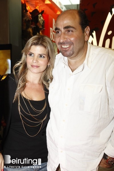 Virgin Megastore Beirut-Downtown Social Event Launching of Hiba Tawaji and Wadih Abi raad CD DVD Lebanon