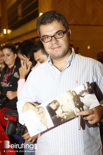 Virgin Megastore Beirut-Downtown Social Event Launching of Hiba Tawaji and Wadih Abi raad CD DVD Lebanon