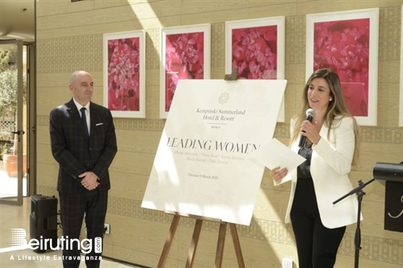 Kempinski Summerland Hotel  Damour Social Event The Leading Women Annual Award at Kempinski Summerland Hotel Lebanon