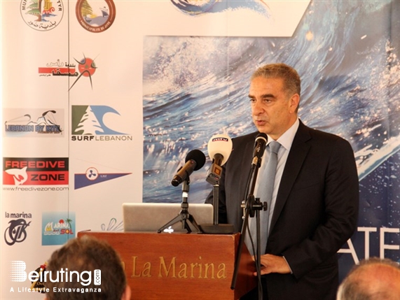 La Marina Dbayeh Social Event Lebanon Water Festival Press Conference Lebanon