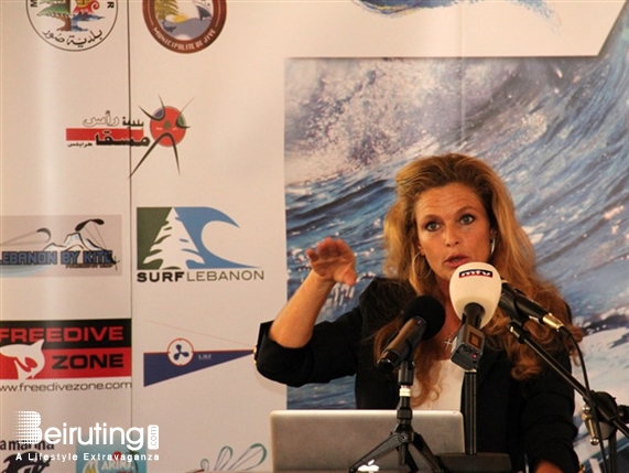 La Marina Dbayeh Social Event Lebanon Water Festival Press Conference Lebanon