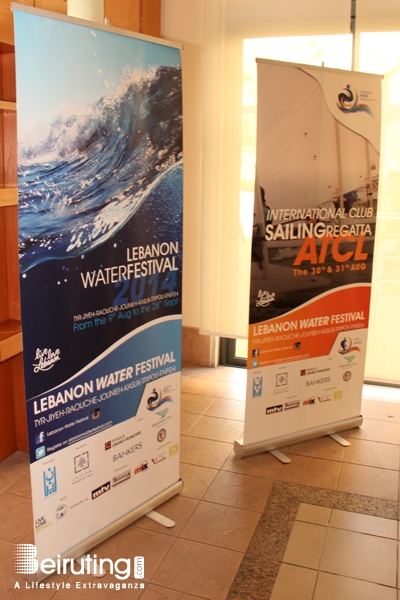 La Marina Dbayeh Social Event Lebanon Water Festival Press Conference Lebanon