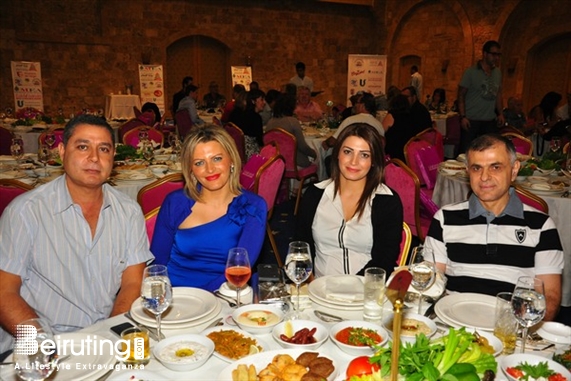 Edde Sands Jbeil Social Event Les Olympiades De La Presse Dinner Lebanon