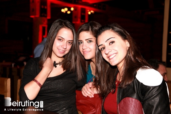 L apres Mzaar,Kfardebian Nightlife Level 2 on Saturday Night Lebanon