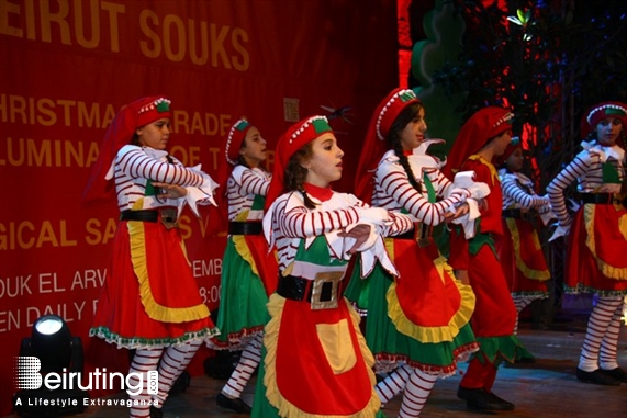 Beirut Souks Beirut-Downtown Festival Lighting of the Christmas tree Lebanon