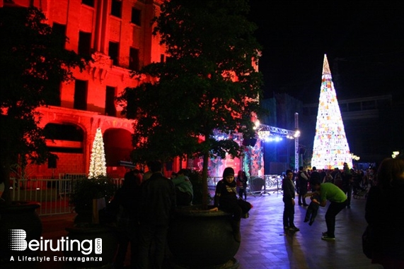 Beirut Souks Beirut-Downtown Festival Lighting of the Christmas tree Lebanon