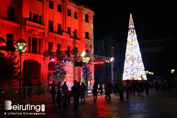 Beirut Souks Beirut-Downtown Festival Lighting of the Christmas tree Lebanon