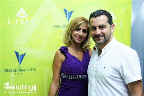 Lime Rooftop  Beirut Suburb Nightlife Opening of Lime Rooftop Day 2 Lebanon