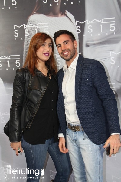 Biel Beirut-Downtown Social Event M.A.C SS15 Trends Presentation  Lebanon