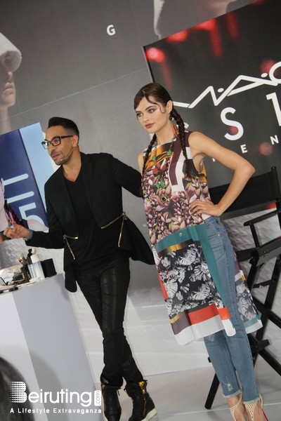 Biel Beirut-Downtown Social Event M.A.C SS15 Trends Presentation  Lebanon