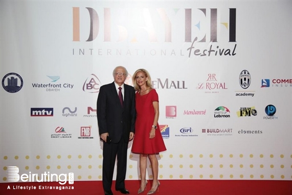 Activities Beirut Suburb Concert Nancy Ajram & Melhem Zein at Dbayeh Int Festival Lebanon