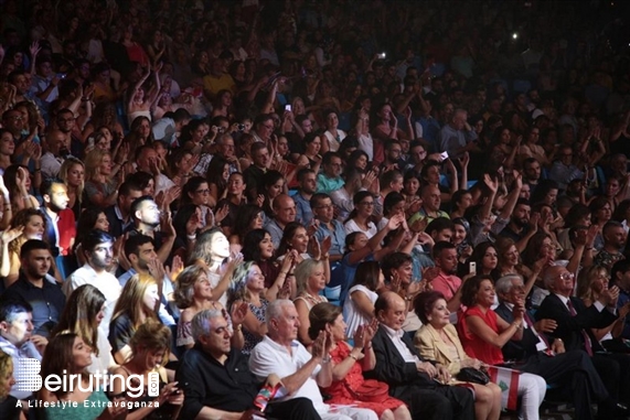 Activities Beirut Suburb Concert Nancy Ajram & Melhem Zein at Dbayeh Int Festival Lebanon