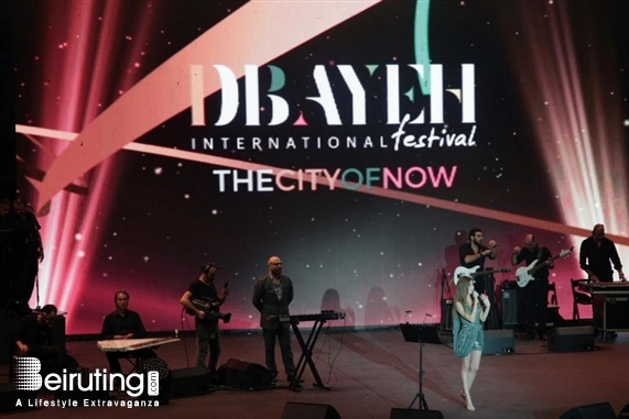 Activities Beirut Suburb Concert Nancy Ajram & Melhem Zein at Dbayeh Int Festival Lebanon