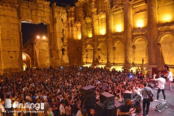 Baalback Festival Concert MASHROU LEILA at Baalbeck FESTIVAL Lebanon