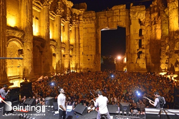 Baalback Festival Concert MASHROU LEILA at Baalbeck FESTIVAL Lebanon