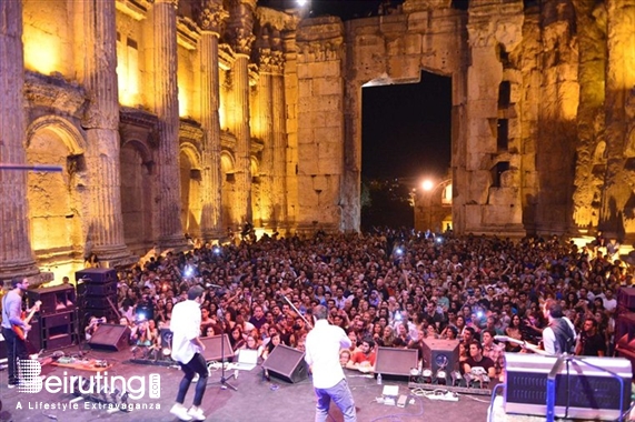 Baalback Festival Concert MASHROU LEILA at Baalbeck FESTIVAL Lebanon