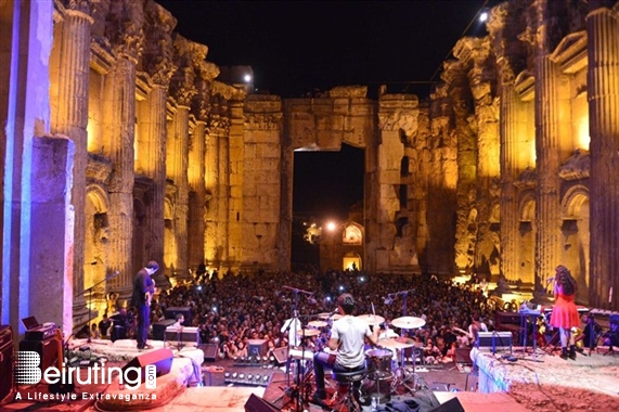 Baalback Festival Concert MASHROU LEILA at Baalbeck FESTIVAL Lebanon