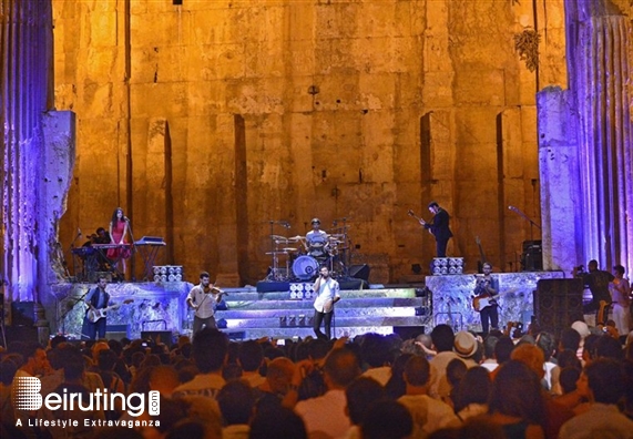 Baalback Festival Concert MASHROU LEILA at Baalbeck FESTIVAL Lebanon