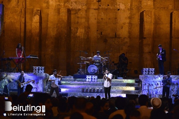 Baalback Festival Concert MASHROU LEILA at Baalbeck FESTIVAL Lebanon