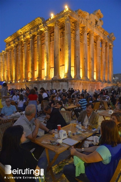 Baalback Festival Concert MASHROU LEILA at Baalbeck FESTIVAL Lebanon