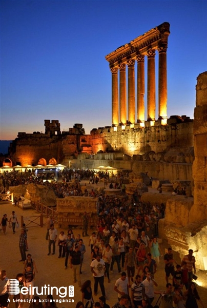 Baalback Festival Concert MASHROU LEILA at Baalbeck FESTIVAL Lebanon