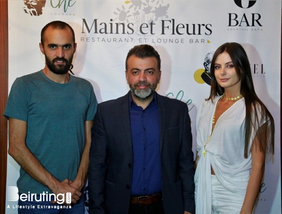 Mains et Fleurs Antelias Social Event Opening of Ravel Café Bistro Lebanon