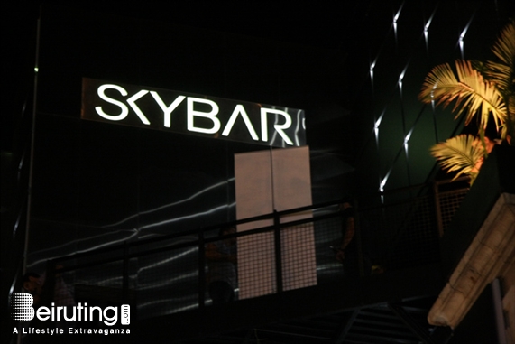 SKYBAR Beirut Suburb Nightlife Make the red cross beat!! Lebanon