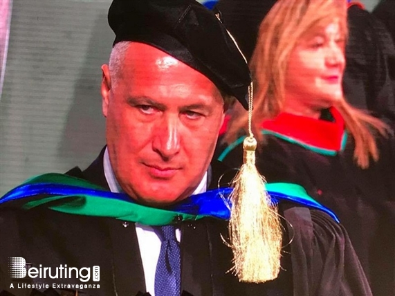 Social Event Marcel Ghanem Honorary Doctorate Lebanon