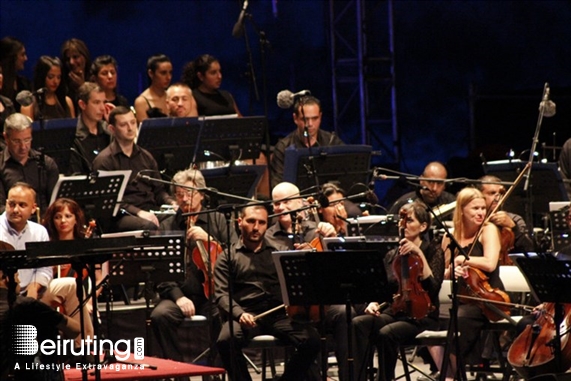 Byblos International Festival Jbeil Concert Marcel Khalife at Byblos Festival Lebanon