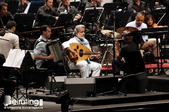 Byblos International Festival Jbeil Concert Marcel Khalife at Byblos Festival Lebanon