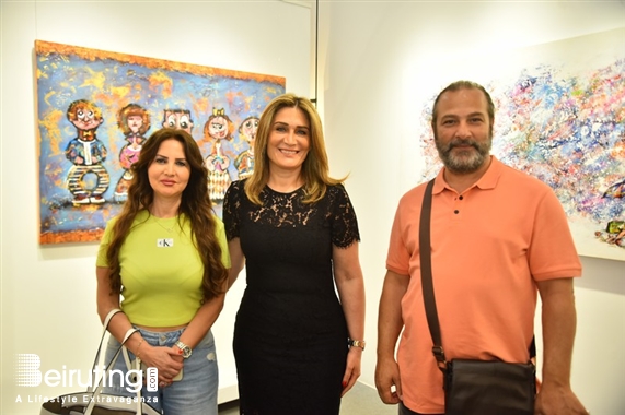 Exhibition Refresh by Samir Tamari at Maya Art Space Lebanon