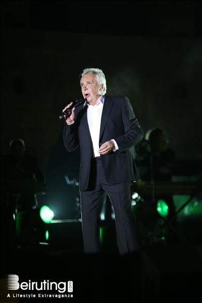 Jounieh International Festival Kaslik Concert Michel Sardou at Jounieh Festival Lebanon