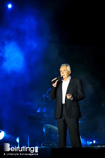 Jounieh International Festival Kaslik Concert Michel Sardou at Jounieh Festival Lebanon