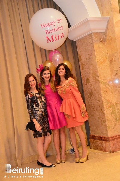 Phoenicia Hotel Beirut Beirut-Downtown Social Event Mira El Khalil 20th Birthday Celebration  Lebanon